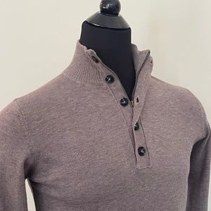 Hugo Boss Half Zip Buttons Sweater Pullover